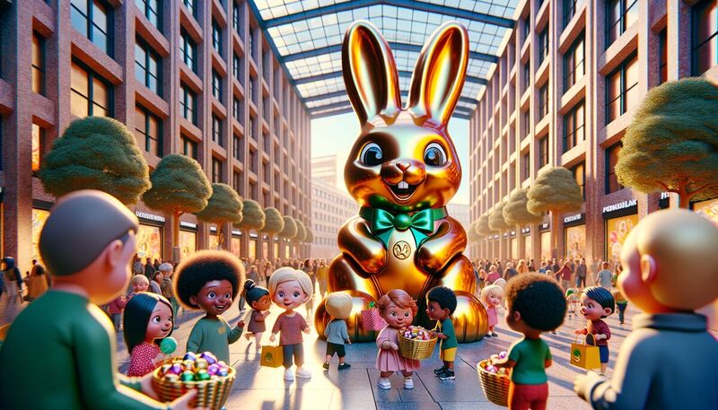 Lindt Goldhase Tour am ALEXA: Gewinne, Proben und Fotospots